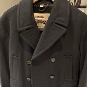 Burberry Prorsum Men’s Peacoat - Navy size 52.